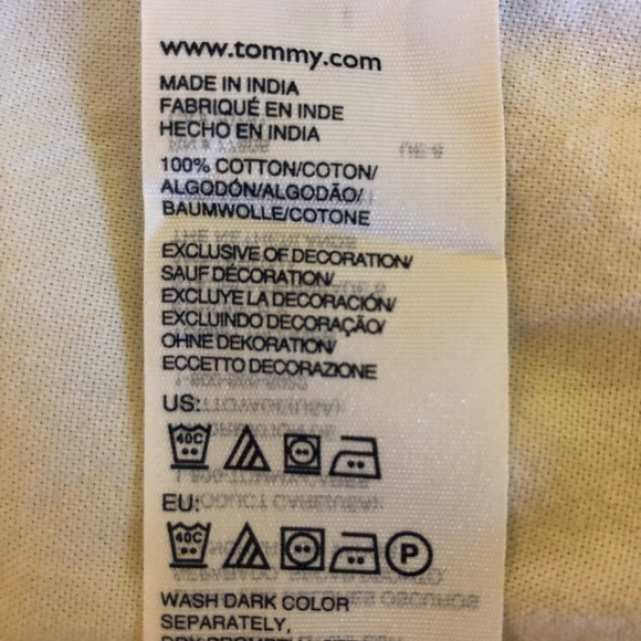 Tommy Hilfiger white button up blouse. - Picture 10 of 10